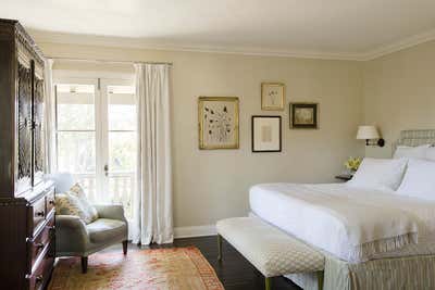  Mediterranean Family Home Bedroom. Santa Monica Spanish Colonial by Christine Markatos Design.