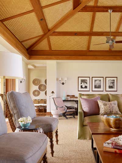  Tropical Living Room. Four Seasons Hawaii Beach House by Christine Markatos Design.