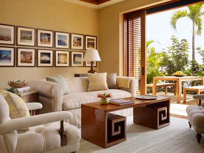  Beach Style Living Room. Four Seasons Hawaii Beach House by Christine Markatos Design.