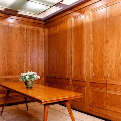  Art Deco Family Home Storage Room and Closet. Upper east side duplex by M Group.