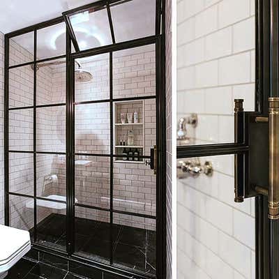  Eclectic Family Home Bathroom. A Residence in Tribeca by Ychelle Interior Design.