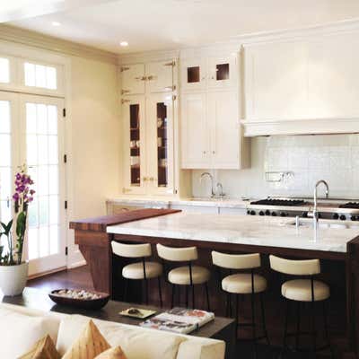  Transitional Beach House Kitchen. A House in the Country by Ychelle Interior Design.