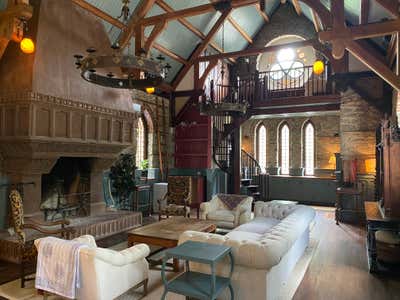  British Colonial Victorian Living Room. Mugdock Castle by Killian-Dawson.