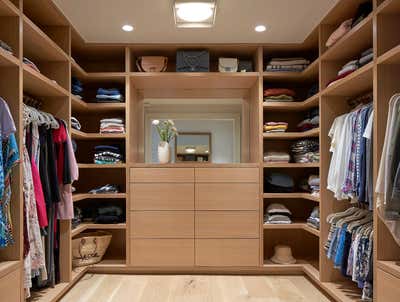 Contemporary Storage Room and Closet. Greenwich, CT by Melanie Morris Interiors.
