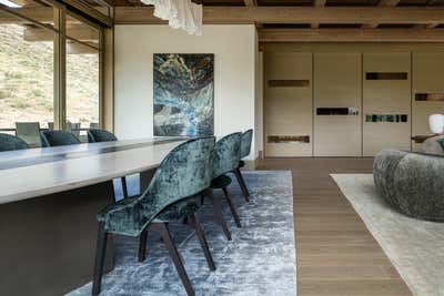  Contemporary Organic Vacation Home Dining Room. Kanzan by Lucas.