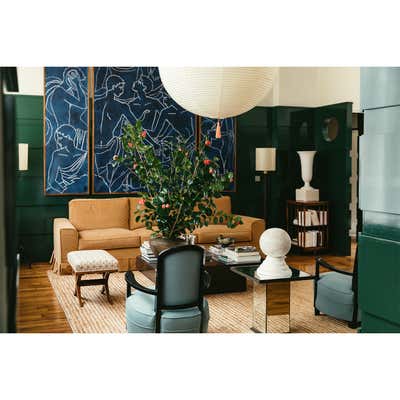  Art Deco Apartment Living Room. Martel by CASIRAGHI.