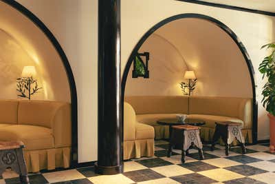  Mediterranean Hotel Lobby and Reception. La Ponche by CASIRAGHI.
