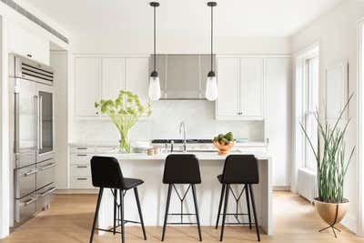 Modern Kitchen. Brooklyn Heights Townhouse by Lucy Harris Studio.