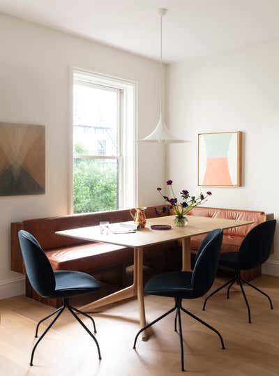  Family Home Kitchen. Brooklyn Heights Townhouse by Lucy Harris Studio.
