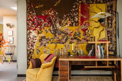  Bohemian Family Home Open Plan. Rooftop Home, Marylebone by Retrouvius.