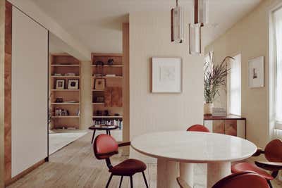  Mid-Century Modern Apartment Living Room. Pied à Terre by Retrouvius.