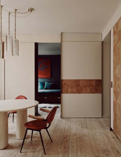  Mid-Century Modern Apartment Living Room. Pied à Terre by Retrouvius.