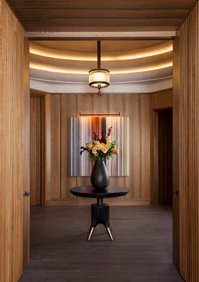  Mid-Century Modern Hotel Lobby and Reception. Cypress Lounge by Cravotta Interiors.