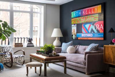 Eclectic Living Room. Upper East Side by Liz Caan & Co..