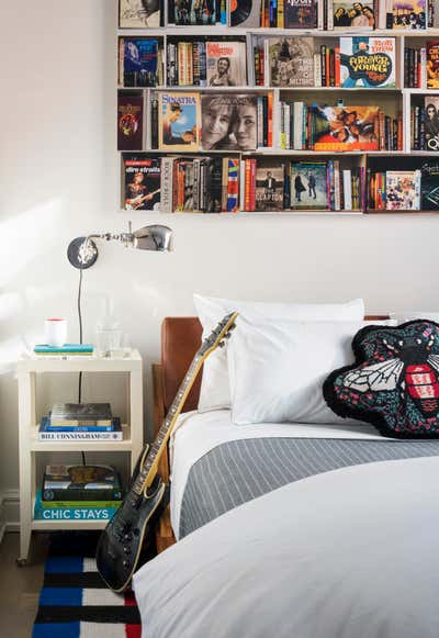 Eclectic Apartment Bedroom. Upper East Side by Liz Caan & Co..