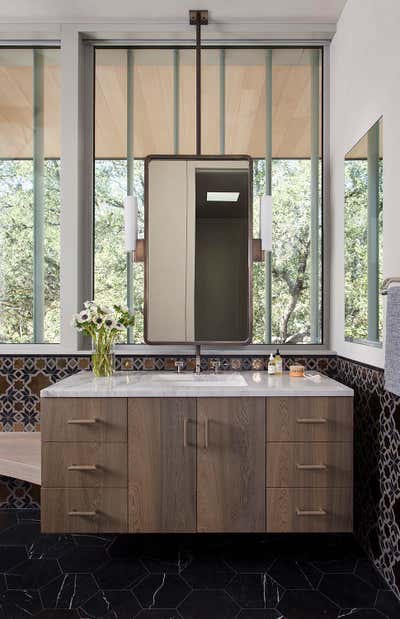  Contemporary Transitional Bathroom. Rocky River by Cravotta Interiors.