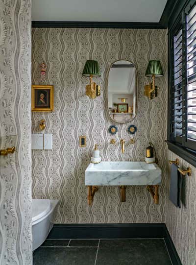  Eclectic Family Home Bathroom. Acacia Avenue by Liz Caan & Co..