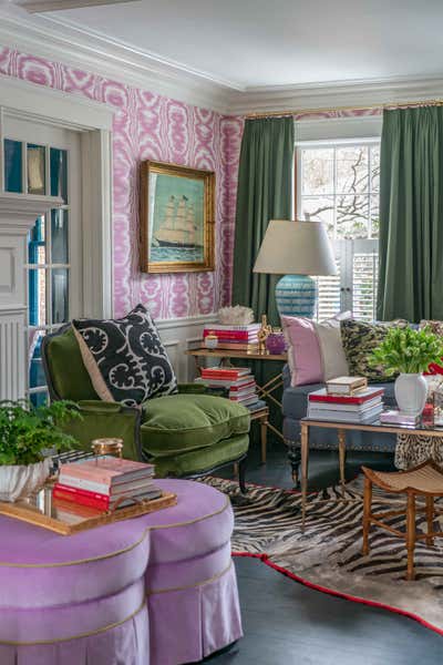  Bohemian Family Home Living Room. Acacia Avenue by Liz Caan & Co..