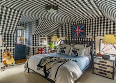 Eclectic Family Home Bedroom. Acacia Avenue by Liz Caan & Co..