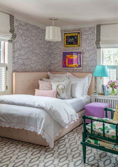  Eclectic Bohemian Family Home Bedroom. Acacia Avenue by Liz Caan & Co..