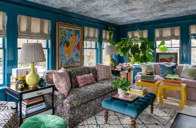  Bohemian Living Room. Acacia Avenue by Liz Caan & Co..