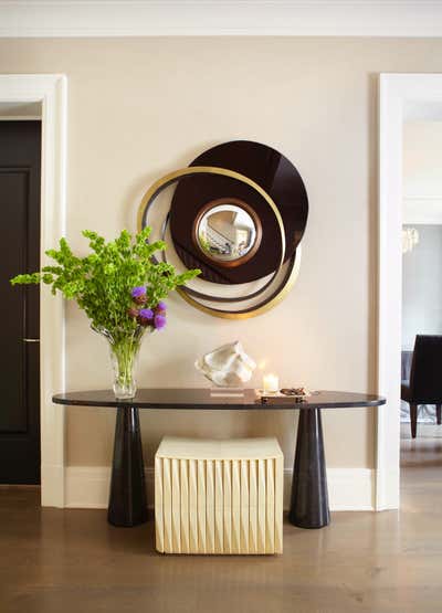  Modern Family Home Entry and Hall. FAMILY HOUSE NEW YORK by Rachel Laxer Interiors.