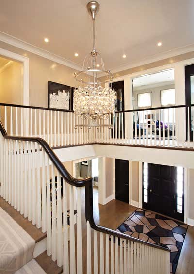  Transitional Family Home Entry and Hall. FAMILY HOUSE NEW YORK by Rachel Laxer Interiors.