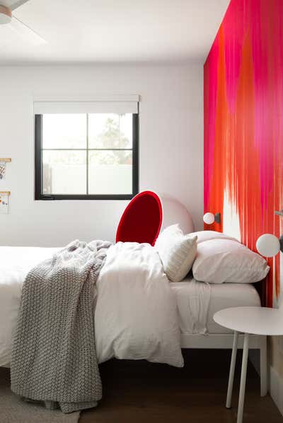  Minimalist Organic Family Home Children's Room. Colorful Scandi by Iconic Design + Build.