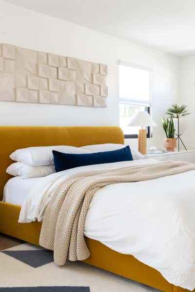  Minimalist Family Home Bedroom. Colorful Scandi by Iconic Design + Build.