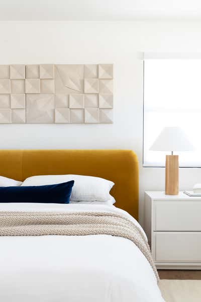  Contemporary Family Home Bedroom. Colorful Scandi by Iconic Design + Build.
