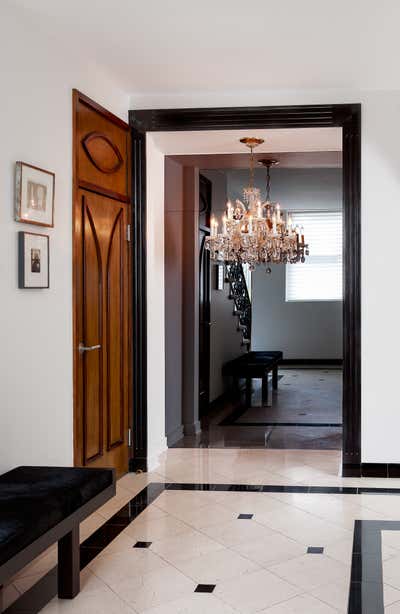  Eclectic Family Home Entry and Hall. Old Town residence by Todd M. Haley.