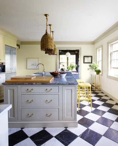  Eclectic Country House Kitchen. Hudson Valley Residence by Hollymount, Ltd..