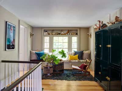  Eclectic Country House Entry and Hall. Hudson Valley Residence by Hollymount, Ltd..