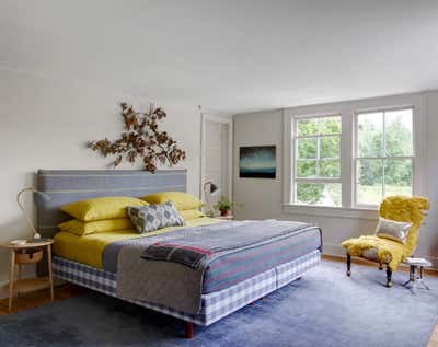  Farmhouse Bedroom. Hudson Valley Residence by Hollymount, Ltd..