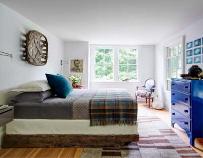  English Country Bedroom. Hudson Valley Residence by Hollymount, Ltd..