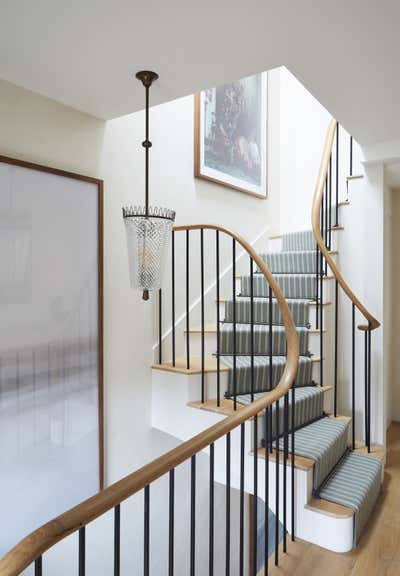  Contemporary Family Home Entry and Hall. Townhouse, Chelsea by Bryan O'Sullivan Studio.