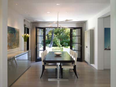  Minimalist Family Home Dining Room. Timeless Elegance in Atherton  by Thinkpure.