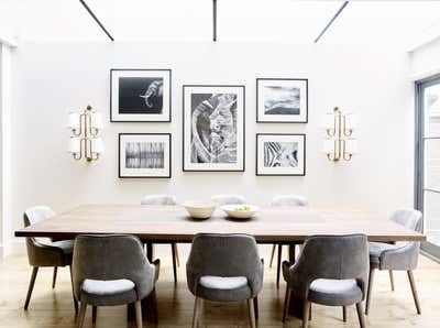  Contemporary Family Home Dining Room. Belsize Park Family Home by Rachel Laxer Interiors.