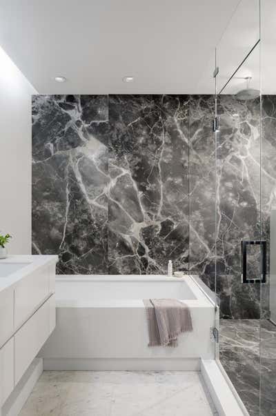  Contemporary Apartment Bathroom. TRIBECA PENTHOUSE LOFT by Joyce Sitterly Interior Design.