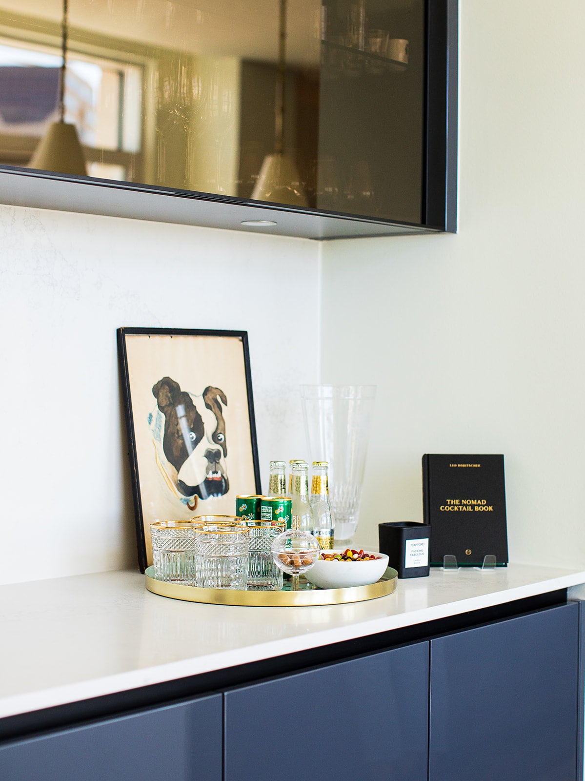 Contemporary Bar and Game Room