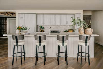  Eclectic Transitional Kitchen. The Harrison Penthouse by Candace Barnes.