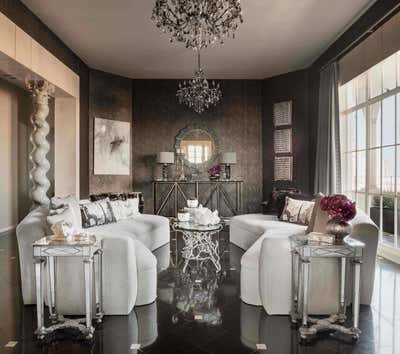  Eclectic Apartment Living Room. The Chambord Penthouse by Candace Barnes.