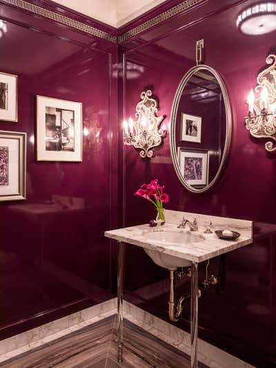  French Bathroom. Uptown with Peter Pennoyer Architects by Katie Ridder Inc..