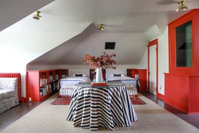  Transitional Family Home Bedroom. Denver Historic by Emily Tucker Design, Inc..