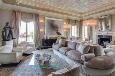  Traditional Transitional Living Room. Park Ave. Penthouse by Pavarini Design.