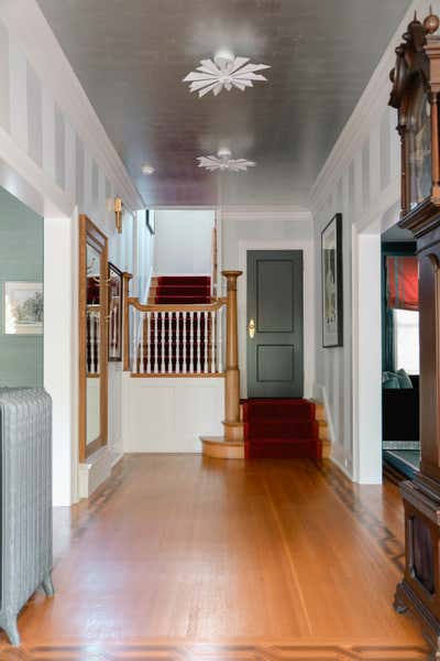  Traditional Family Home Entry and Hall. Denver Historic by Emily Tucker Design, Inc..