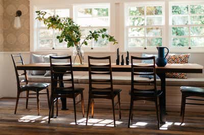 Eclectic Country House Dining Room. Chef's Hideaway - Calistoga by JKA Design.