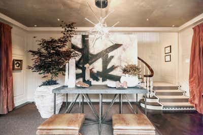  Modern Family Home Entry and Hall. San Francisco Decorator Showcase by Candace Barnes.
