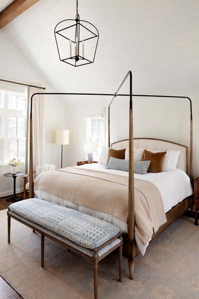  Mid-Century Modern Contemporary Family Home Bedroom. Walnut Hill Project by Laura Hodges Studio.