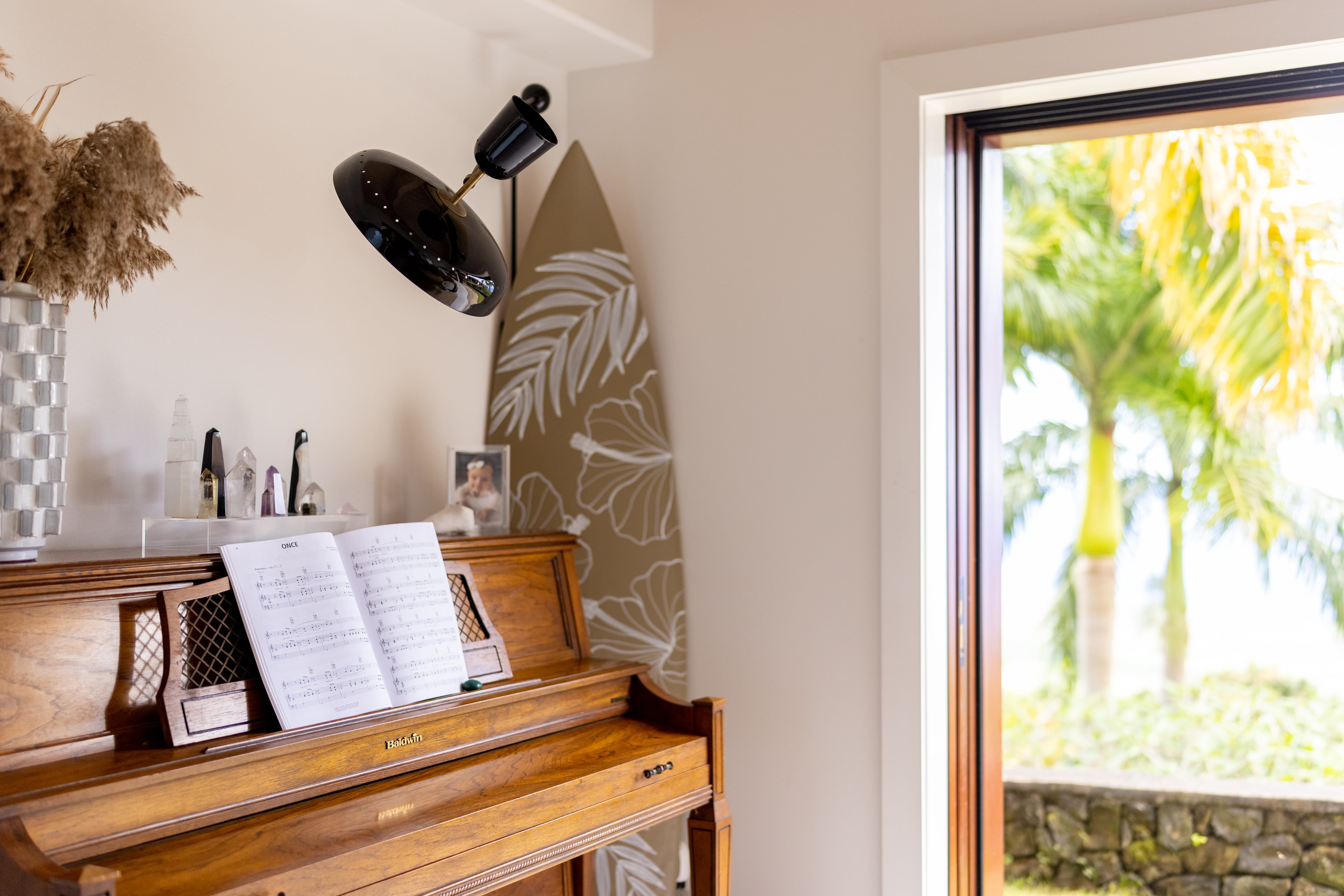 Mid-Century Modern Bar and Game Room